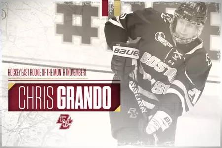 Christopher Grando _ November HEA Rookie of the Month