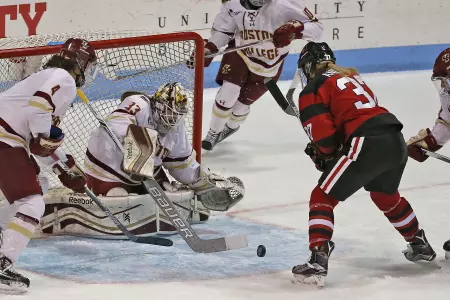 Megan Keller Katie Burt vs. Northeastern Beanpot