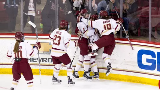 Goal celebration in corner