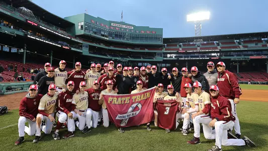 Baseball Team at Fenway