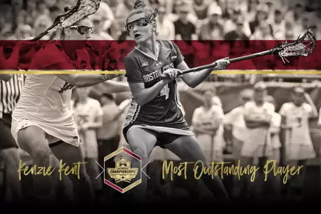 Kenzie Kent Most Outstanding Player 2017 Lacrosse