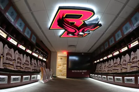 Women's Hockey Locker Room