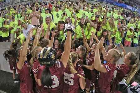 The players salute their fans.