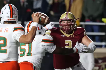Zach Allen vs. Miami