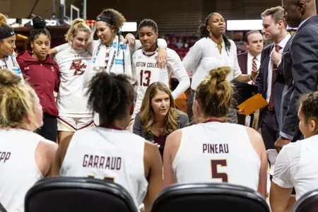 Coach Mac during a TO