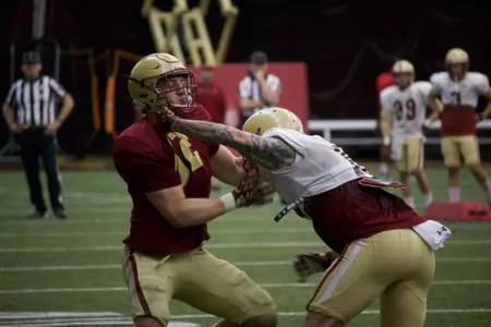 spring practice 2018 pads2