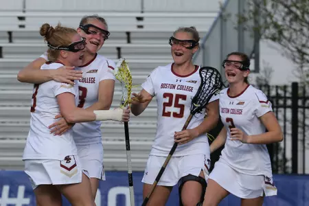 Goal Celebration, Women's Lacrosse 2018
