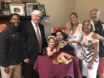 Peter Frates_HOF Medal