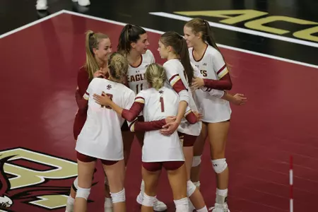 Volleyball celebration