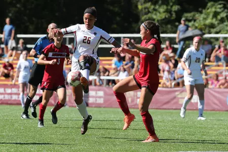 Gianna Mitchell in action against Louisville.