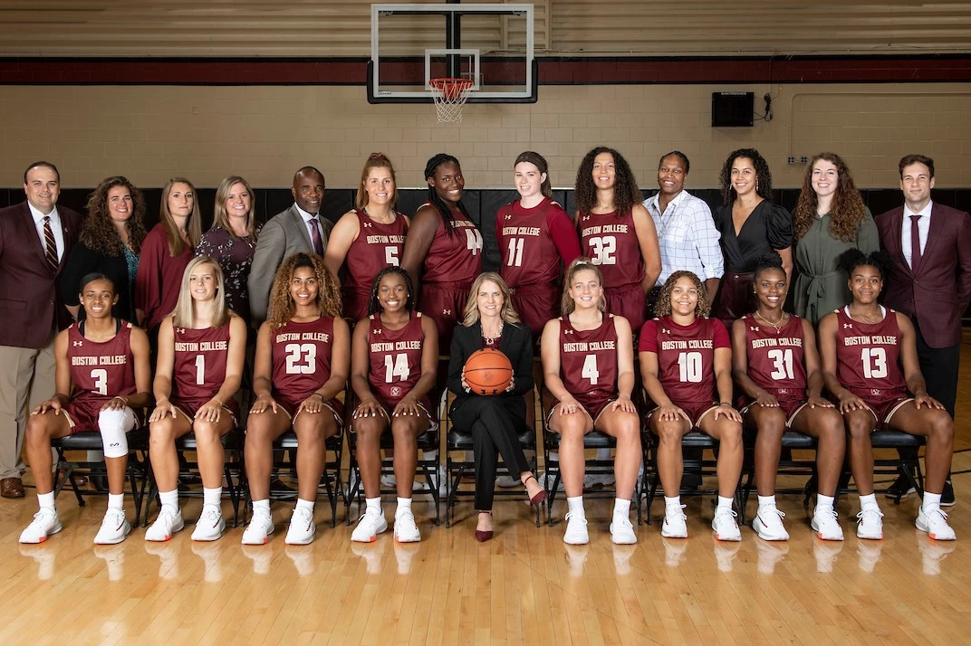 2019-20 BC WBB Team - Billie Weiss photographer