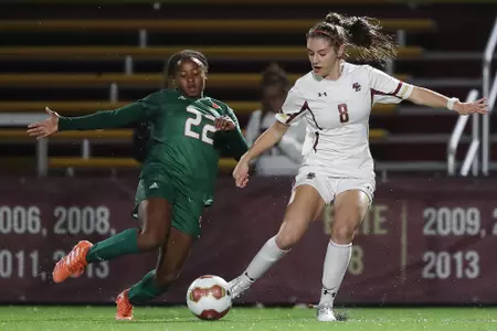 Emily Weintraub in action against Miami.