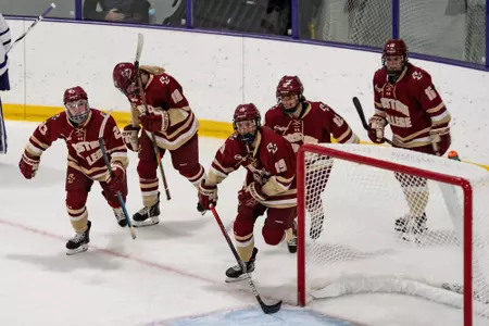 Women's hockey at Holy Cross