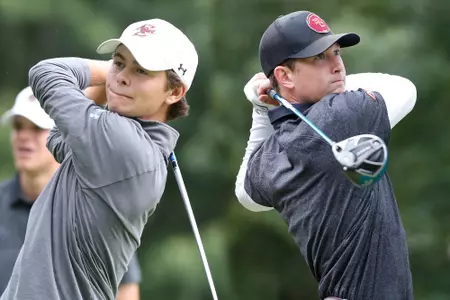 Mac Webster and Christian Cavaliere - BC Golf