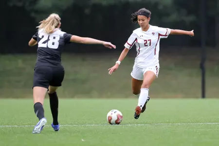 Sydney Moore in action against Providence.