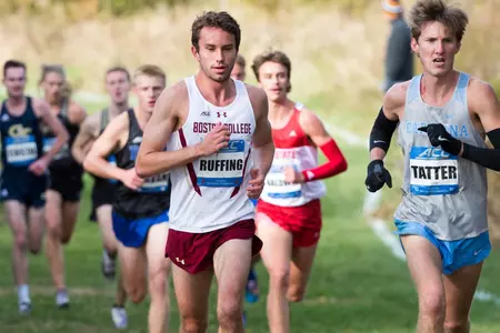 Ben Ruffing at the ACC XC Championships