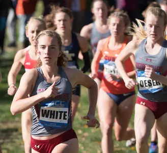 Lauren White at the ACC Championships