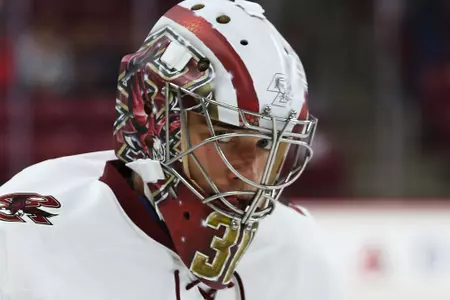 Knight in warm ups vs. Wisconsin
