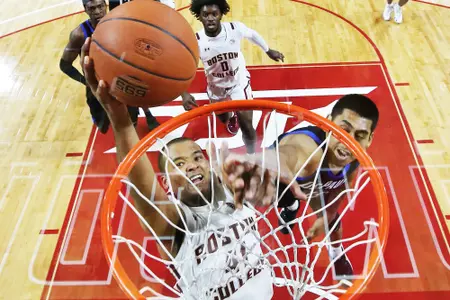 BC's Steffon Mitchell grabbed nine rebounds vs. DePaul