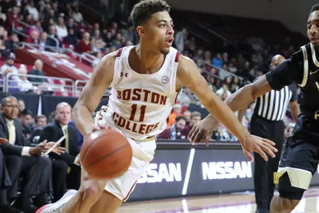 BC's Derryck Thornton in the win over Wake Forest