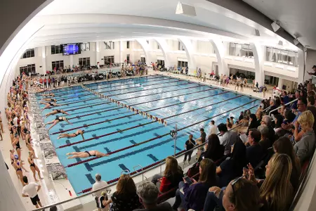 Aerial view of the Margot Connell Center Pool
