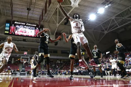 BC's CJ Felder scores basket against Wake Forest