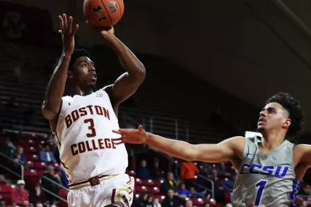 Jared Hamilton scored a game-high 18 points for BC in a win over CCSU