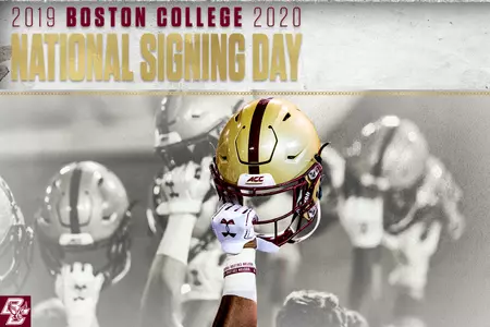 2019-20 BC Football Signing Day Graphic