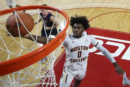 BC's CJ Felder scores at the rim vs. Belmont
