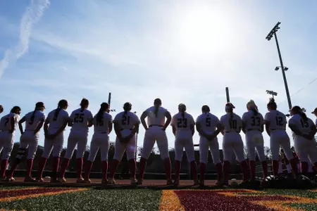 Team lineup vs. NC State