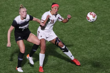 Gianna Mitchell in action vs. Providence.