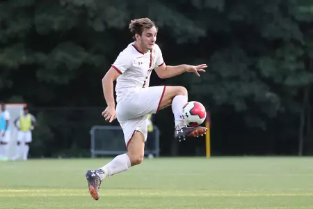 Jesus Sahagun controlling a loose ball vs. Pitt at home