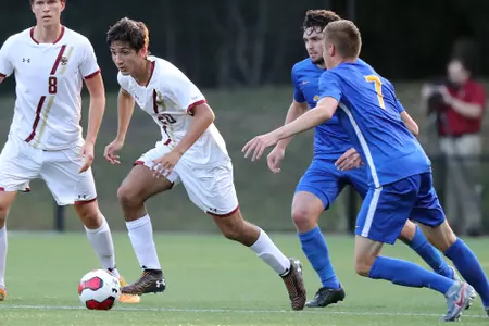 Alejandro Zimmermann dribbling upfield vs. Pitt on Sept. 20