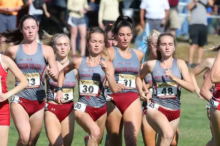 Cross country at the start of the Battle in Beantown