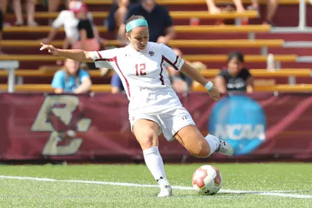Francesca Venezia in action against UNH.