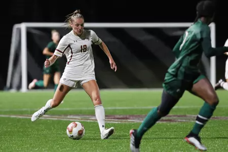 Olivia Vaughn in action against Miami.
