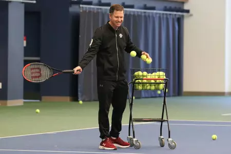 Doug Maynard at practice