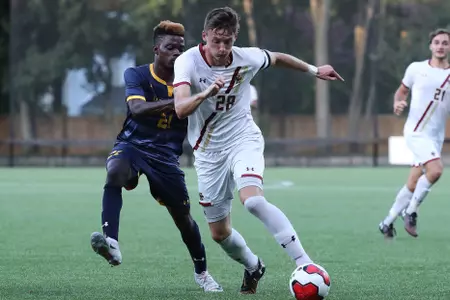 Adam French in action vs. Merrimack (10.1.19)