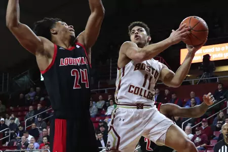 Derryck Thornton led BC with 17 points vs. Louisville