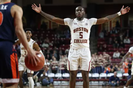 BC's Jay Heath scored 17 points in a win over #18/18 Virginia