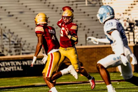 Phil Jurkovec passes to Zay Flowers vs. UNC
