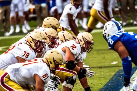 Offensive line vs. Duke