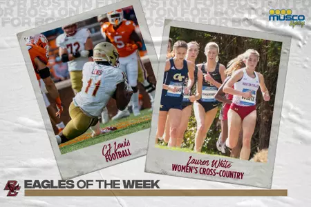 Eagles of the Week: CJ Lewis and Lauren White