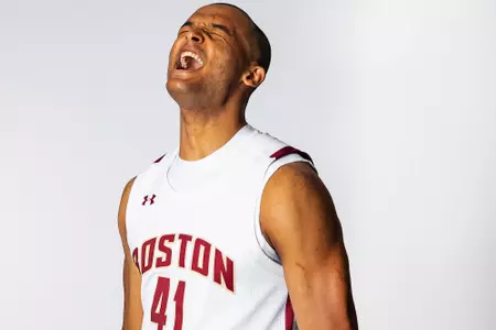 Steffon Mitchell is screaming.