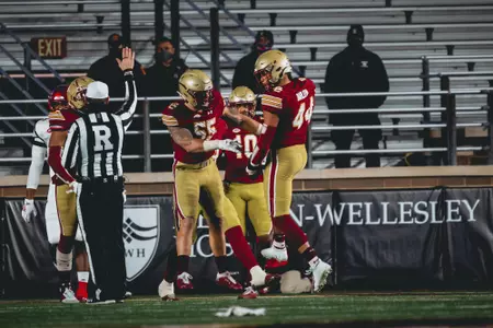 The BC defense gets to the backfield vs. Louisville