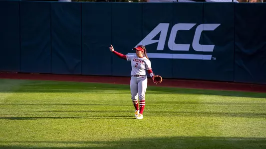 Maddy Carpe in right field