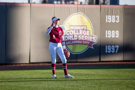 CC Cook in the outfield