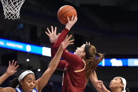 Emma Guy scores at Pitt, 1.2020