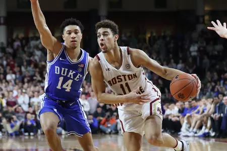 Derryck Thornton led BC with 20 points vs. Duke