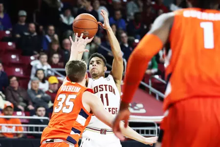 Derryck Thornton made six 3-pointers vs. Syracuse